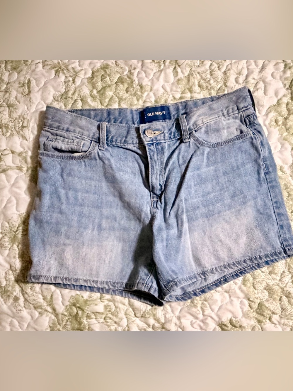 Old Navy Light Wash Denim Cutoff Shorts